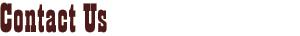 Contact Us